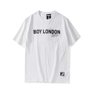 BOY LONDON 新款白色圆领短袖套头T恤老鹰